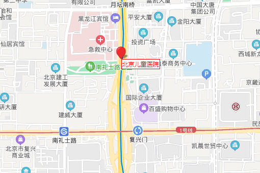 北京儿童医院在哪个区哪个位置?