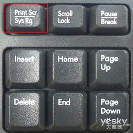 请问键盘上的Print Screen SysRq键在哪里?
